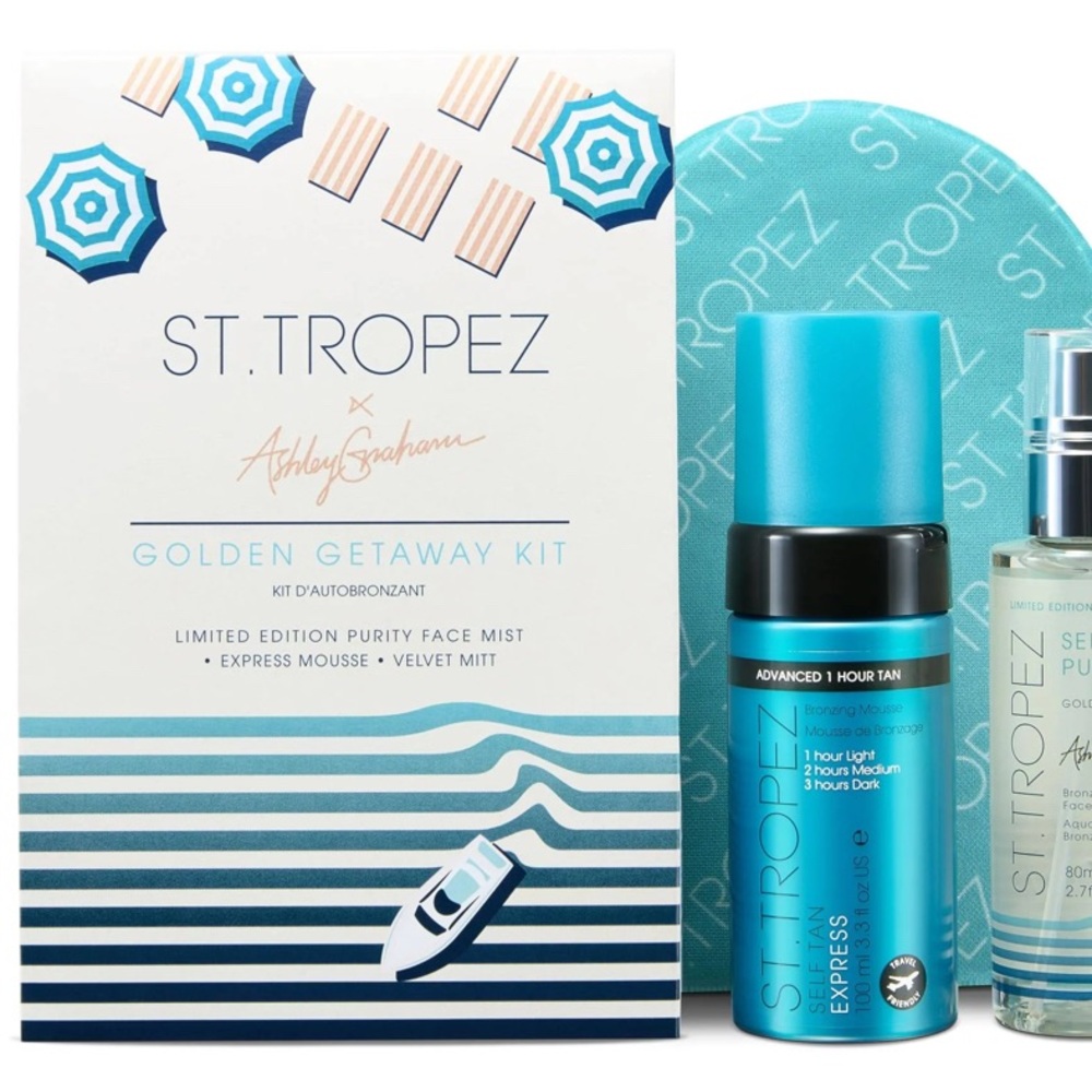 St. Tropez Golden Getaway Kit - Blue